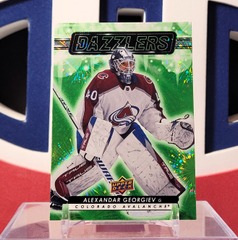 Alexander Georgiev 2023-24 - Dazzlers Green Upper Deck Series 1